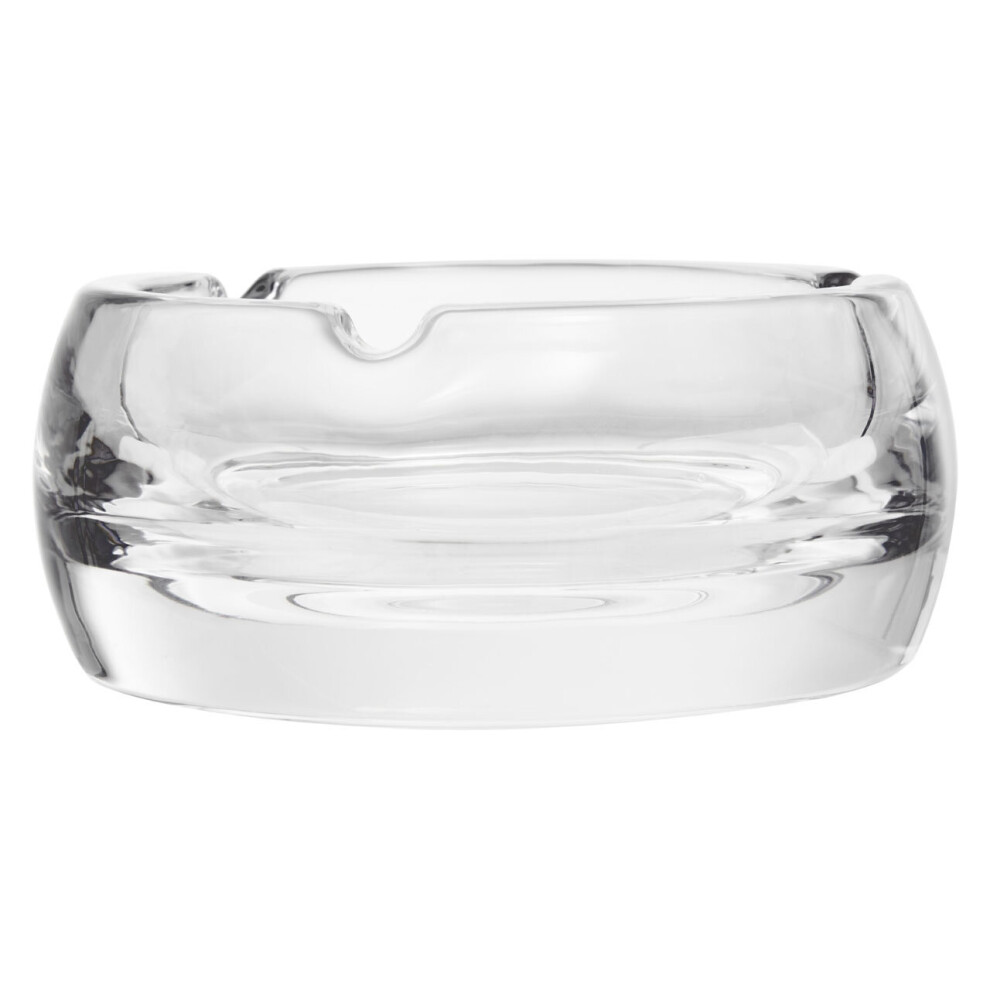 Premier Housewares Beaufort Small Crystal Plain Ashtray