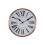 Premier Housewares Premier Housewares Baillie Rose Gold Wall Clock 1