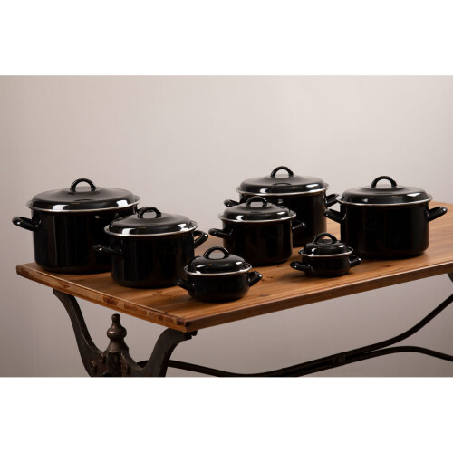 Premier Housewares Premier Housewares Porter Large Black Casserole Dish 2
