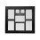 Premier Housewares Premier Housewares Black 8 Photo Multi Photo Frame 1