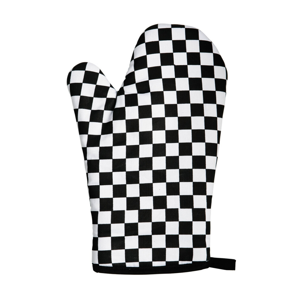 Check Mate Single Oven Glove Quilted and Heat Resistant