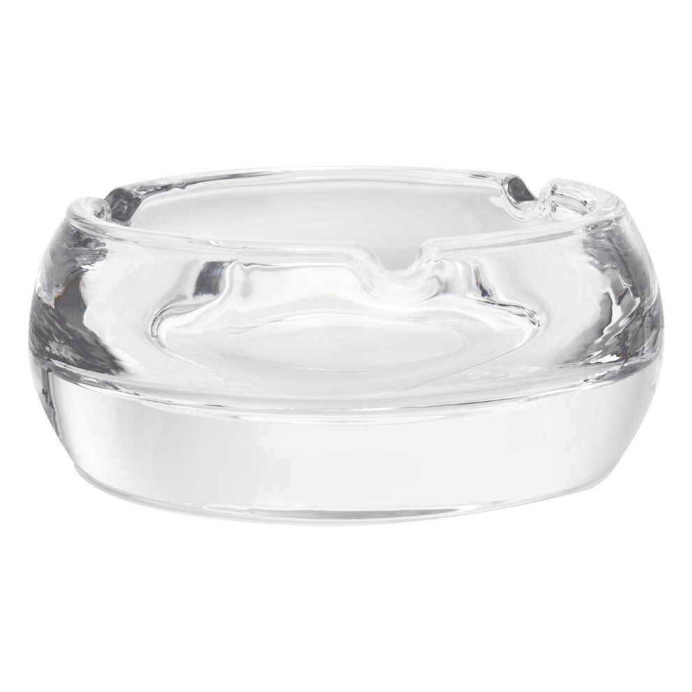 Premier Housewares Beaufort Large Crystal Plain Ashtray