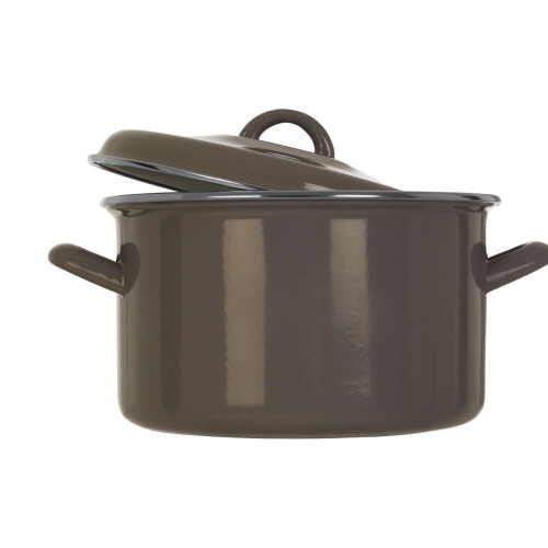 Premier Housewares Premier Housewares Porter Large Grey Casserole Dish with Lid 1