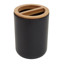 Premier Housewares Canyon Black Toothbrush Holder