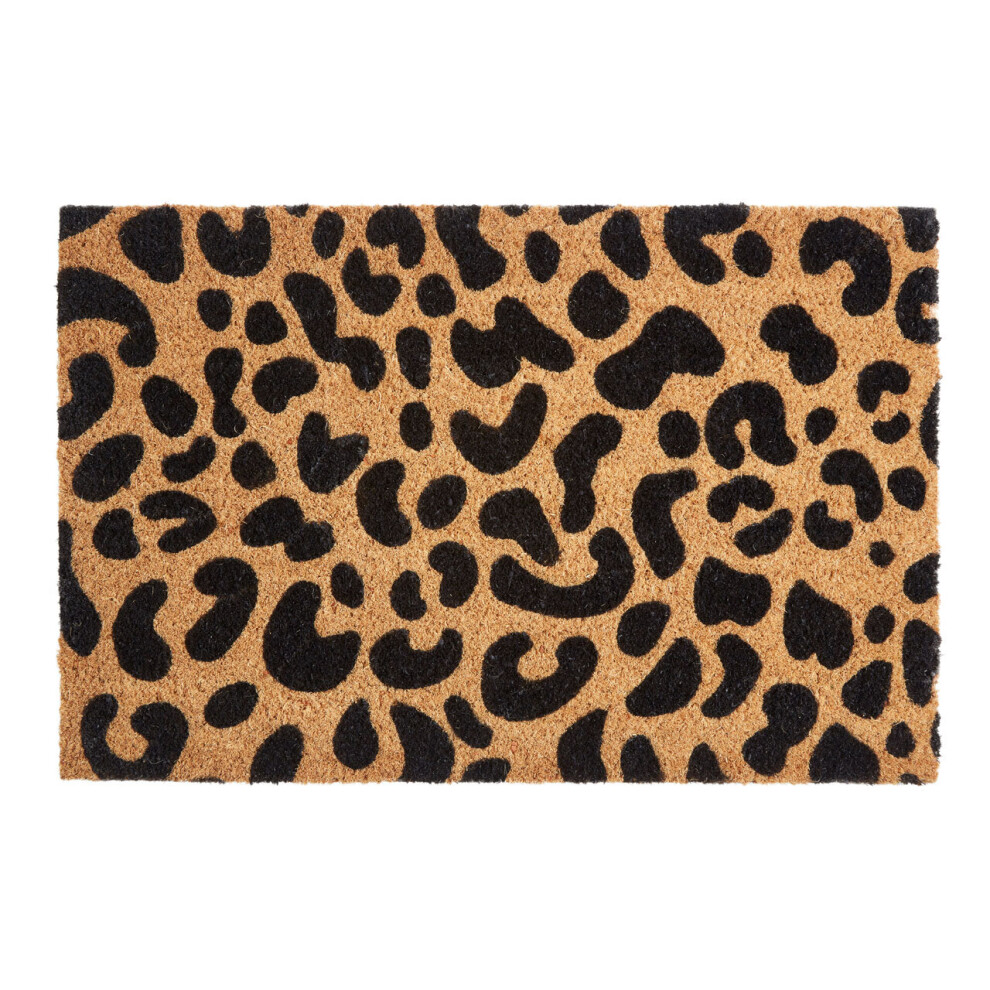 Premier Housewares Leopard Print Doormat