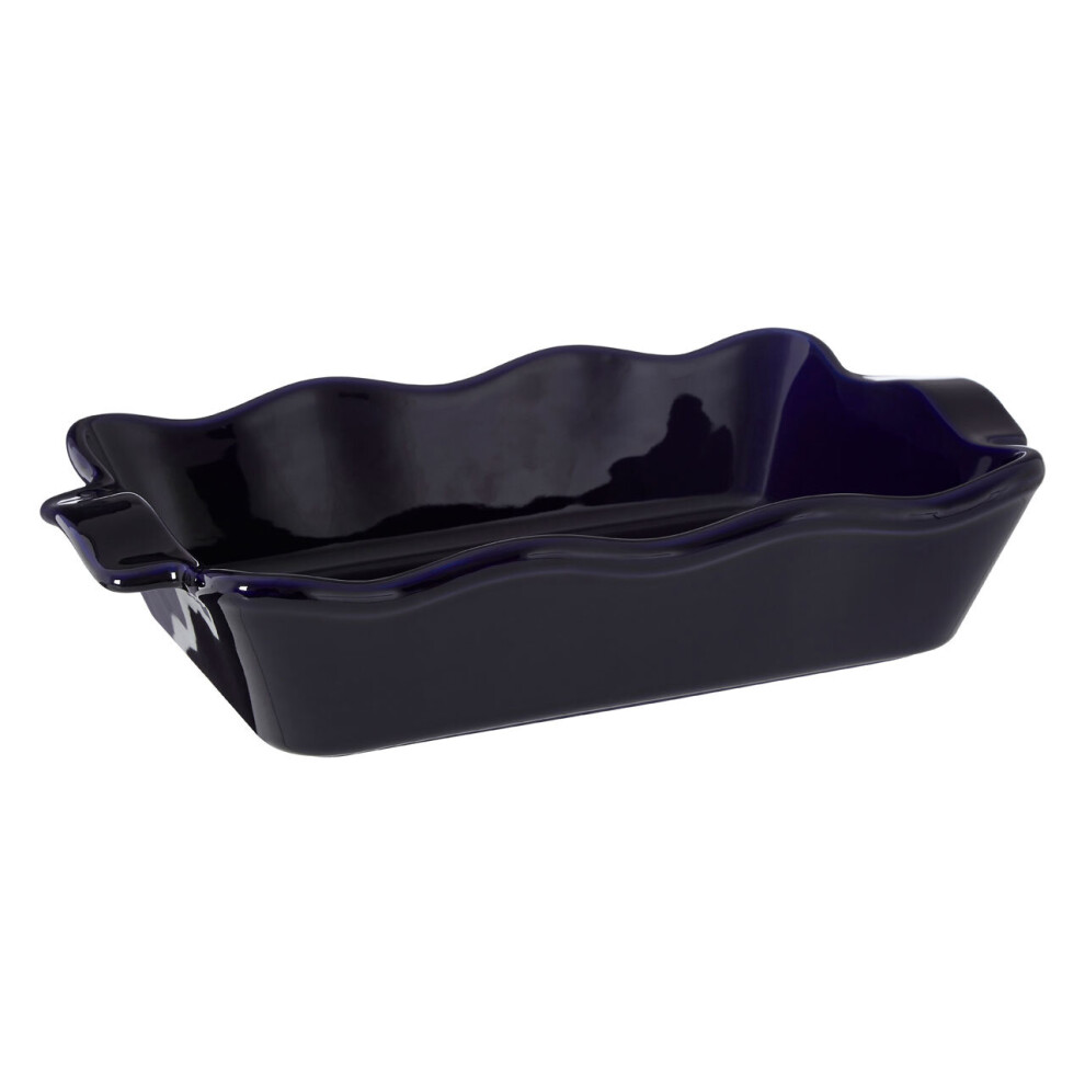 Premier Housewares Modern Retro Large Casserole Dish Blue