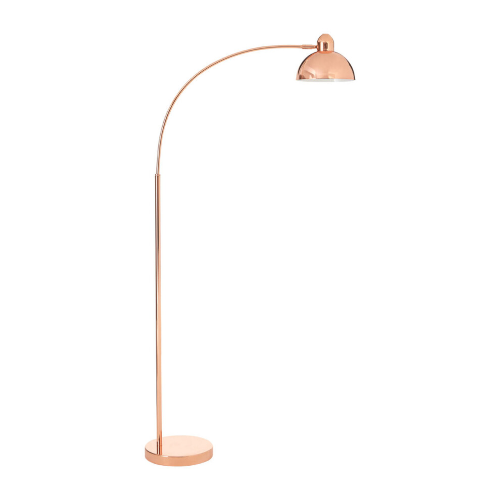 Premier Housewares Calle Copper Floor Lamp