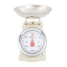 Premier Housewares Cream Kitchen Scale