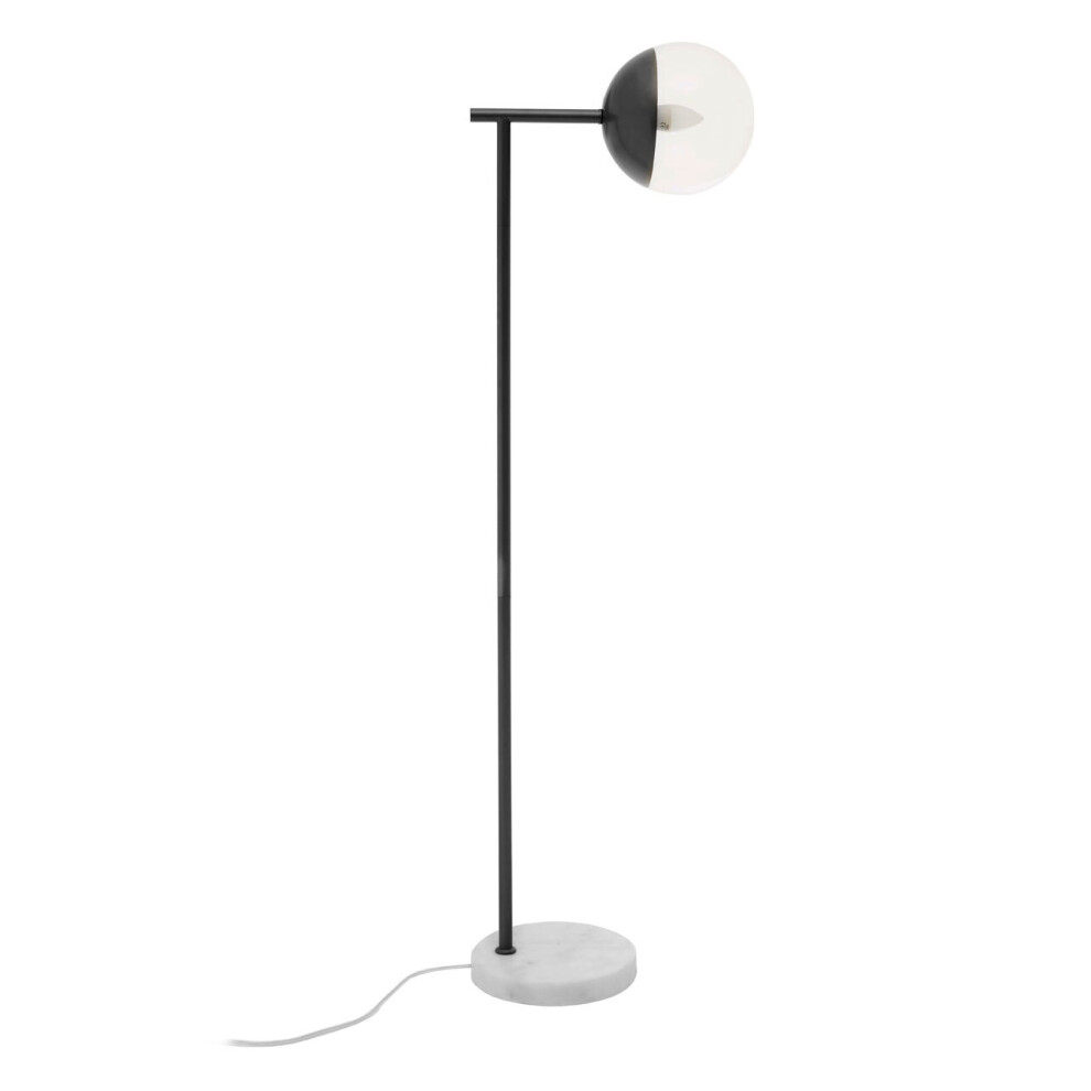 Premier Housewares Revive Black Finish Floor Lamp