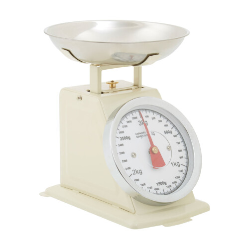 Premier Housewares Premier Housewares Cream Kitchen Scale 1