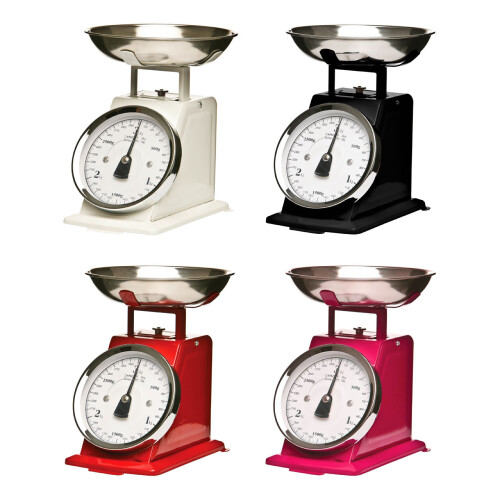 Premier Housewares Premier Housewares Matt Black Kitchen Scale - 3kg 1