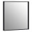 Premier Housewares Contemporary Black Small Square Wall Mirror, Reflective Wall Mirror, Versatile Antique Mirror for home 2