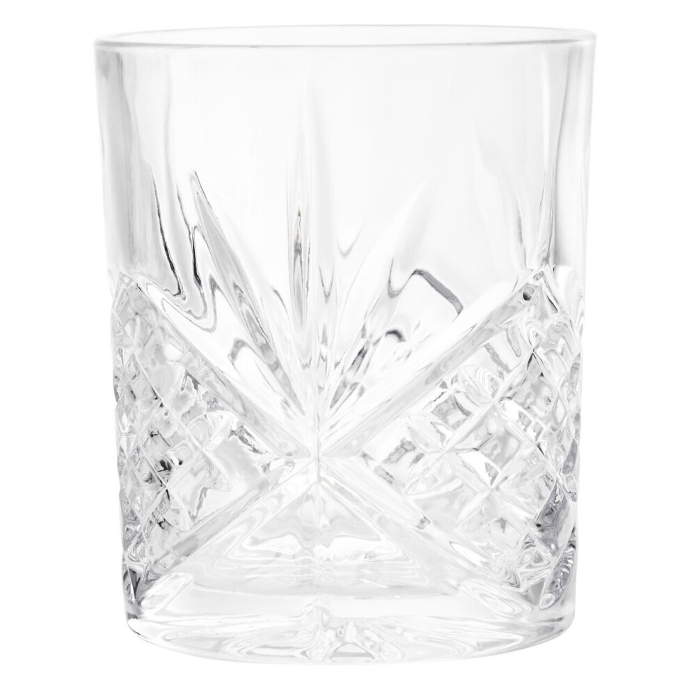 Premier Housewares Set Of Four Beaufort Crystal Tumblers