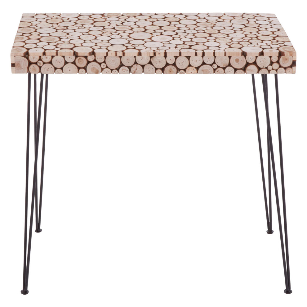 Premier Housewares Distinctive Design Console Table, Versatile And Functional Hallway Table, Easy To Maintain Living Room Table