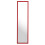 Premier Housewares Premier Housewares Red Plastic Frame Over Door Mirror 1