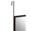 Premier Housewares Versatile  Over Door Grey Plastic Frame Mirror, Sleek Mirror For Home, Durable Arched Mirror For Bedroom 4