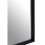 Premier Housewares Contemporary Black Small Square Wall Mirror, Reflective Wall Mirror, Versatile Antique Mirror for home 3