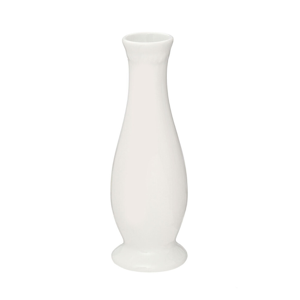 Premier Housewares Curved Vase White