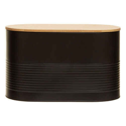 Premier Housewares Premier Housewares Alton Black Bread Bin