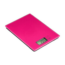 Premier Housewares Zing Hot Pink Glass Kitchen Scale - 5kg