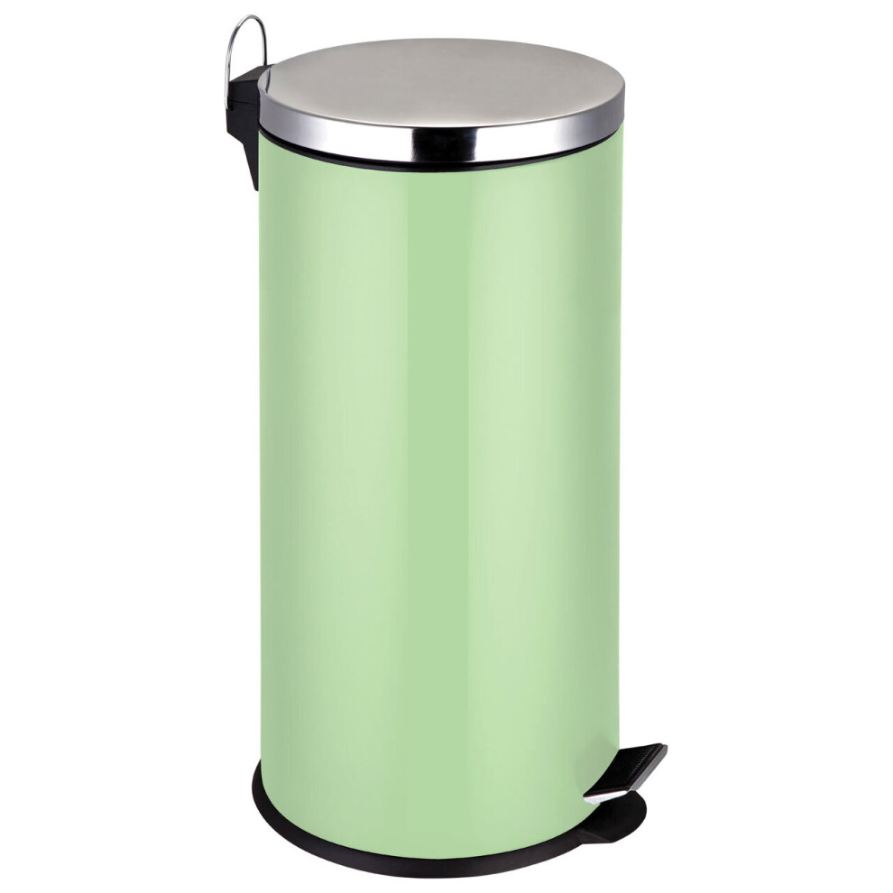 Premier Housewares Pale Green Bin - 30 Ltr