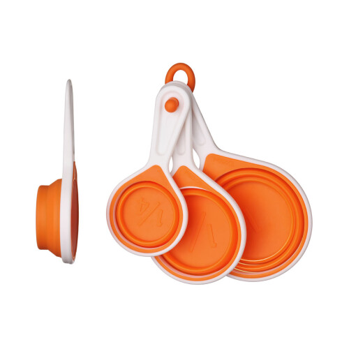 Premier Housewares Premier Housewares Zing Orange Silicone Measuring Cups
