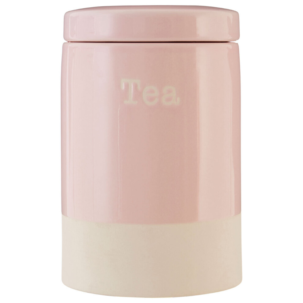 Premier Housewares Jura Tea Canister Pink
