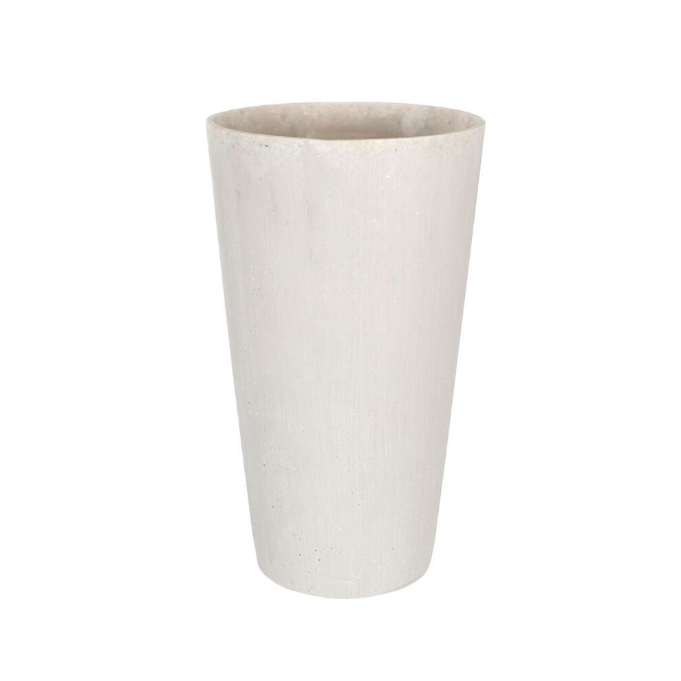 Polyresin Vase White Polyresin Large Tapered Vase