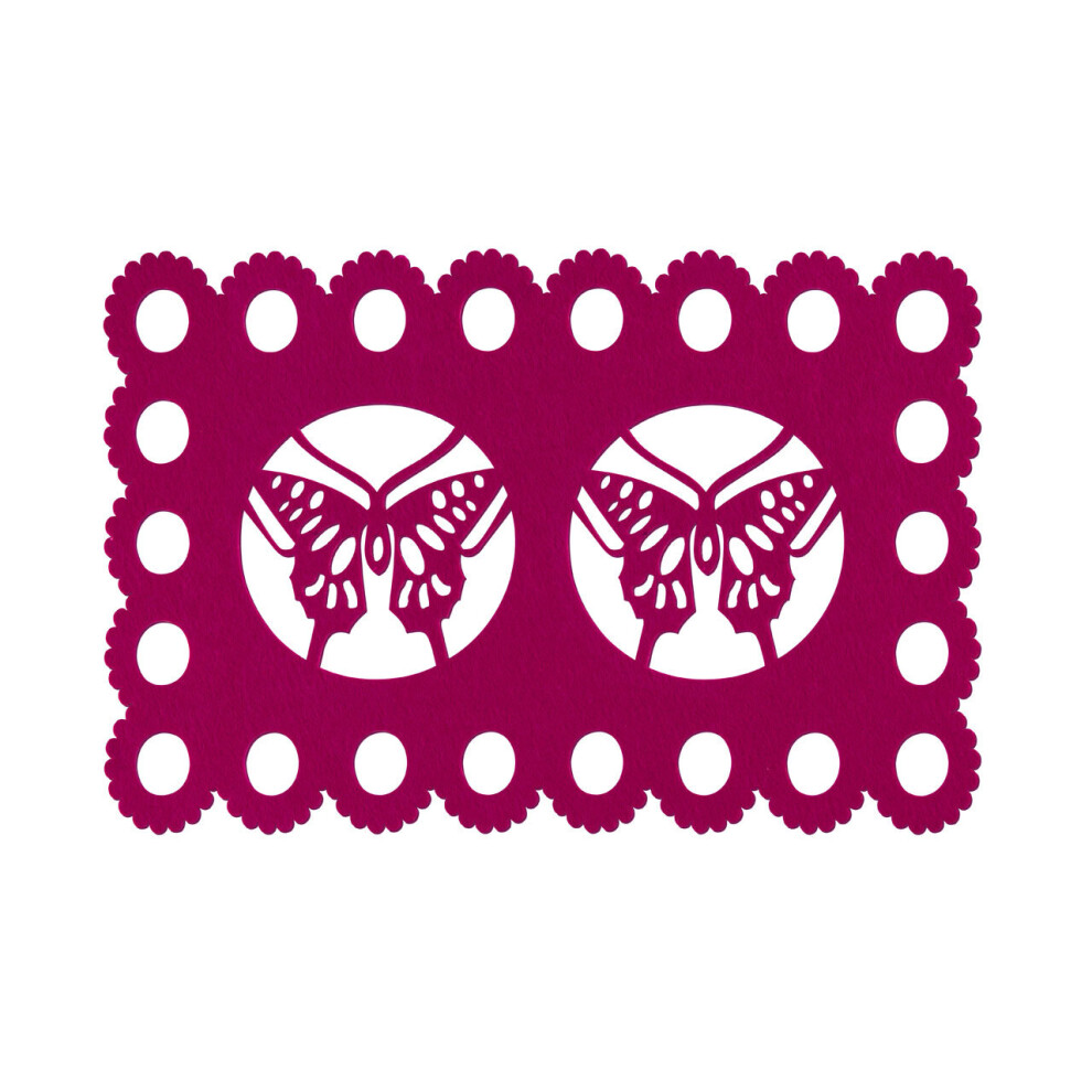 Premier Housewares Hot Pink Butterfly Design Placemats-image-OPC-P8Z78PF-NEW