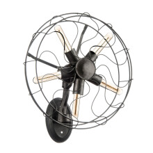 Premier Housewares Vintage Fan Design Wall Light