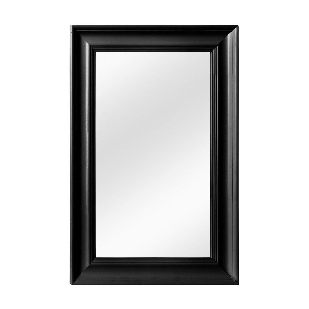 Premier Housewares Urban Matte Black Wall Mirror