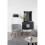 Premier Housewares Premier Housewares Leyna Chrome Base Floor Lamp 2