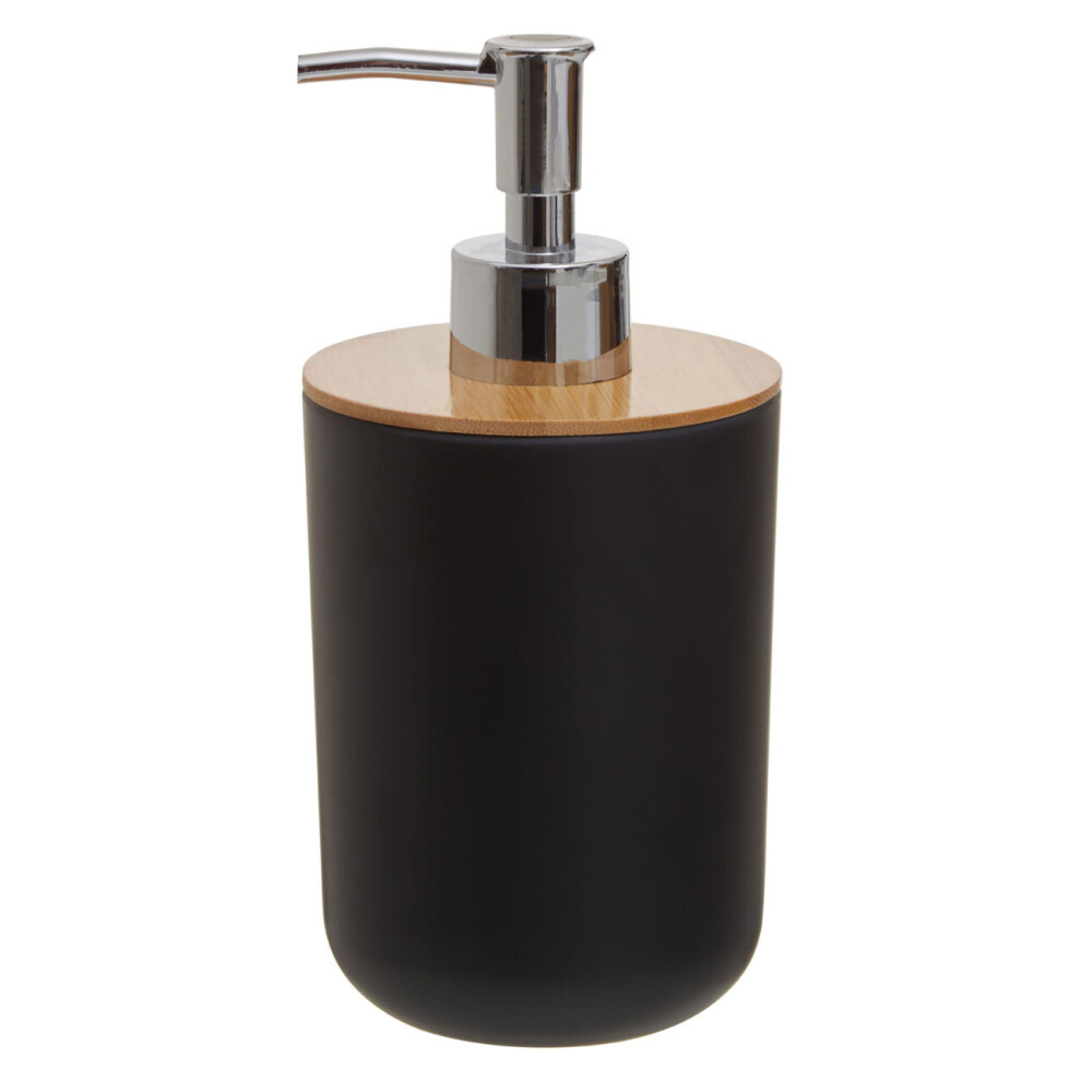 Premier Housewares Canyon Lotion Dispenser Black
