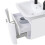 Premier Housewares Premier Housewares Adelphi White Basin and Cabinet 4