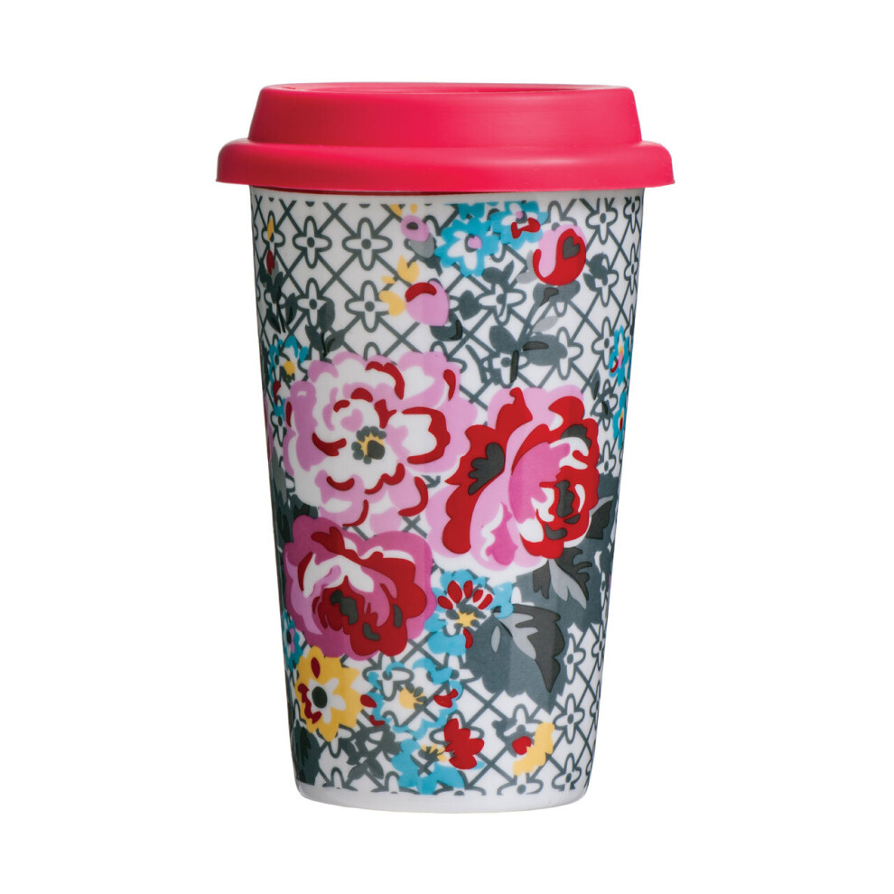 Floral Travel Mug