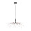 Premier Housewares Premier Housewares Red and Clear 8 Light Ceiling Light 1