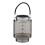 Premier Housewares Premier Housewares Large Nickel Stripe Lantern 2