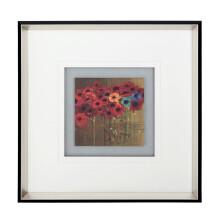 Premier Housewares Poppy Framed Wall Art