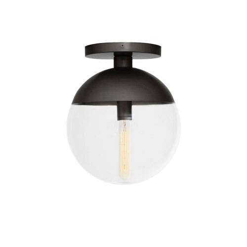 Premier Housewares Premier Housewares Revive Black Metal Ceiling Light