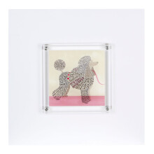 Premier Housewares Framed Poodle Wall Art