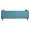Premier Housewares Velvet Uphoplstered 3 Seat Blue Velvet Sofa, Durable Three Seater Sofa, Versatile Button Tufted Sofa 3