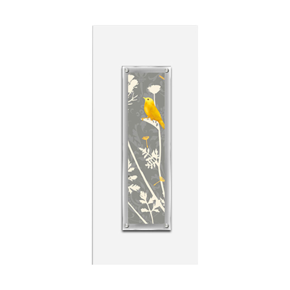 Premier Housewares Yellow Bird 1 Framed Wall Art