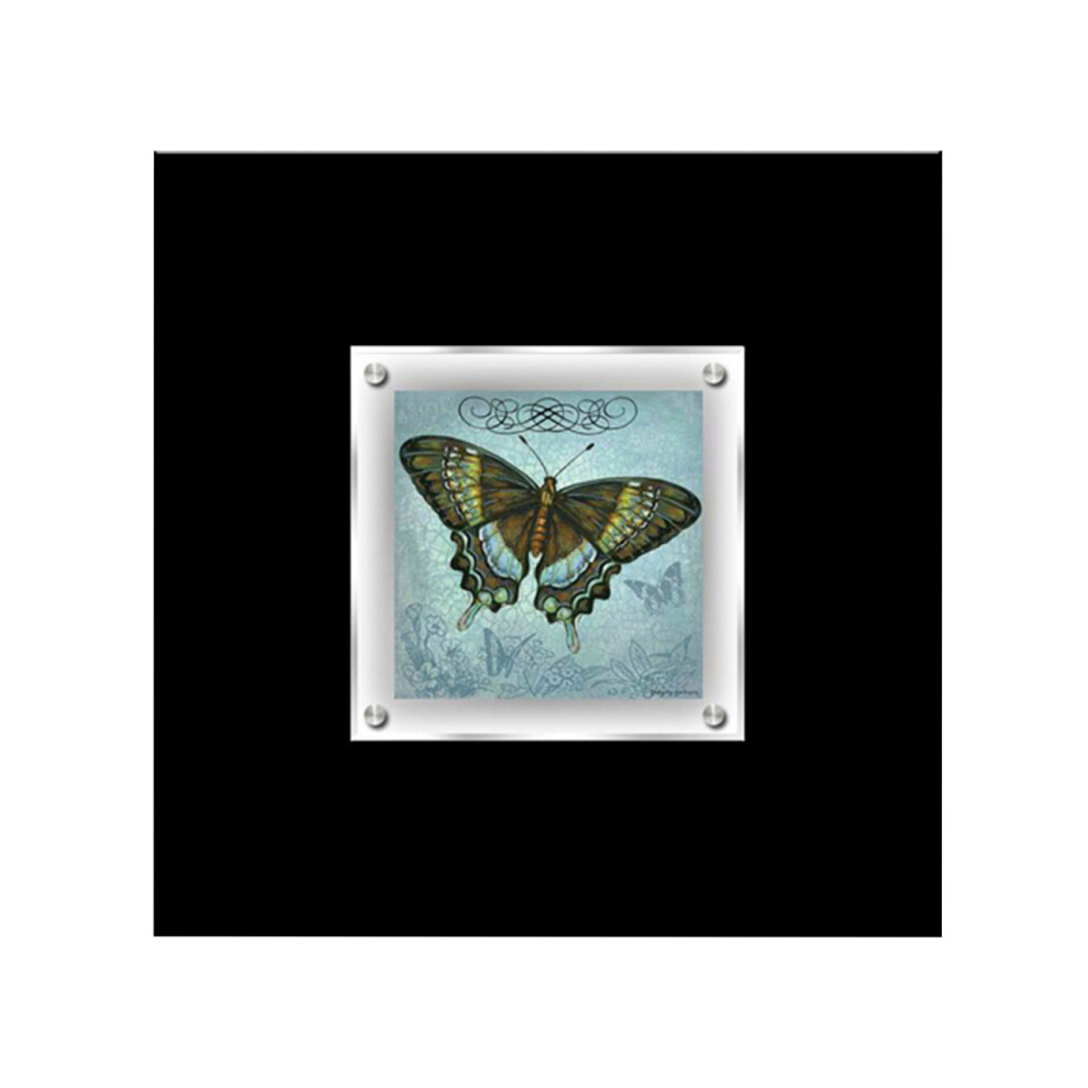 Premier Housewares Butterfly 2 Framed Wall Art-image-OPC-P8Z78YY-NEW
