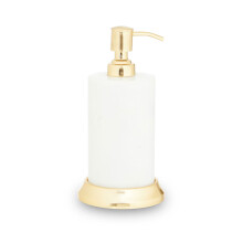 Premier Housewares White Marble Lotion Dispenser