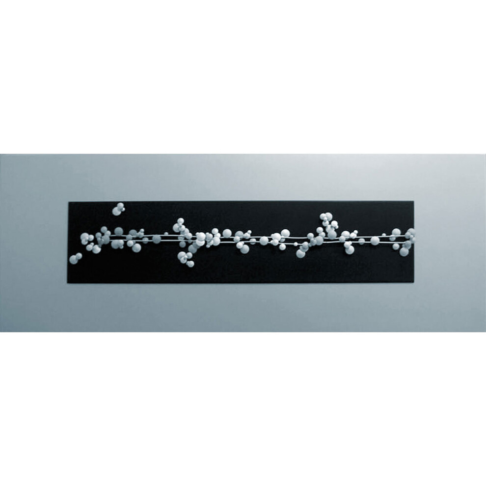 Premier Housewares Raised Silver Beads Design Wall Art