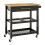 Premier Housewares Spacious Wide Kitchen Trolley With Granite Top, Durable Trolley For Kitchen, Versatile Kitchen Trolley 2