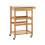 Premier Housewares Premier Housewares Bamboo One Drawer Kitchen Trolley 2