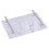 Premier Housewares Premier Housewares Grey Marble Tray with Silver Handles 2