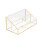 Premier Housewares Premier Housewares Clear Glass Makeup Organiser 1
