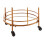 Premier Housewares Versatile Use 2 Tier Serving Trolley, Elegant Design Kitchen Trolley, Easy Mobility Storage Trolley for Home 3